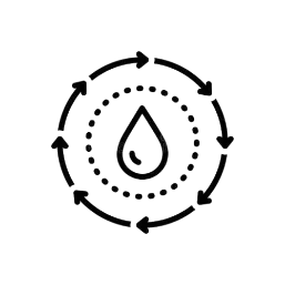 Icon representing healthy blood circulation